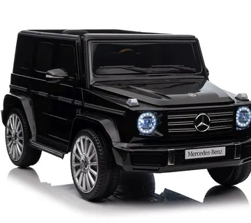 Licencirani auto na akumulator Mercedes G500 Black 4x4 - crni - cover