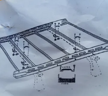 KOŠARA ZA AUTO 110X100 CM - UNIVERZALNA ZA SVE NOSAČE novo - cover