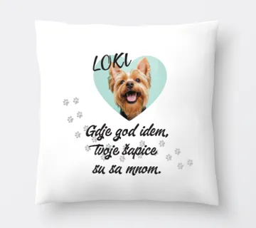 Jastučić sa kućnim ljubimcem - cover