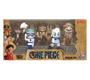 One Piece Marines & Pirates Set mini figure 6cm - cover