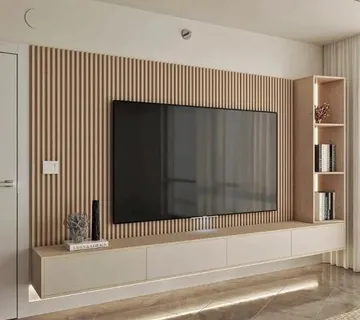 TV komoda sa zidnim panelom - cover