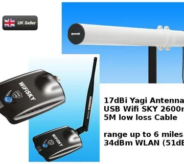 WIFI antena DALEKOMETNA do 3 kilometra - cover