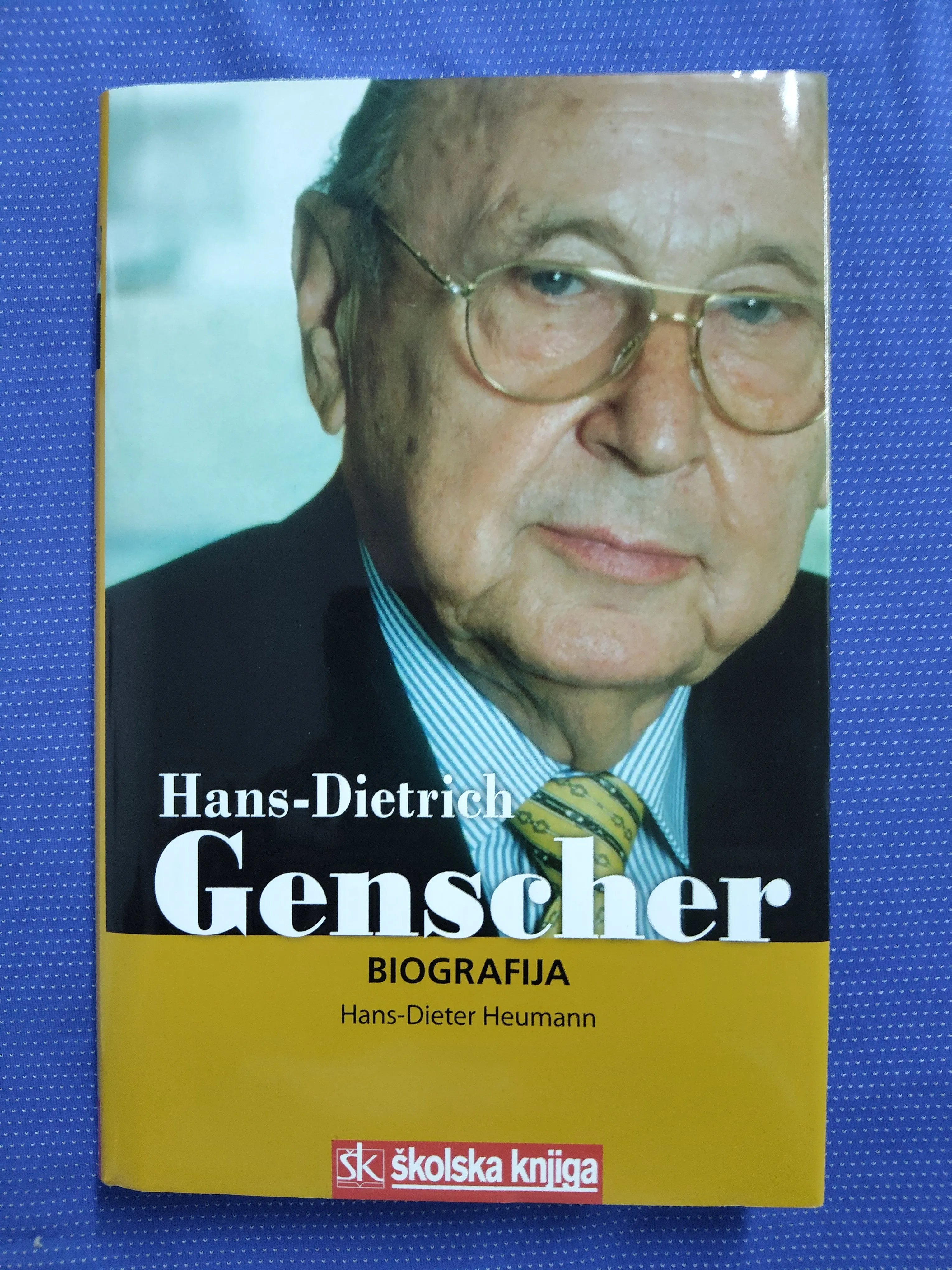 Hans-DIeter Heumann – Hans-Dietrich Genscher – Biografija - cover