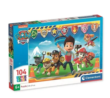 Paw Patrol puzzle – Pins, 104pcs - cover