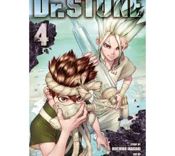 Dr. Stone vol. 4 - cover