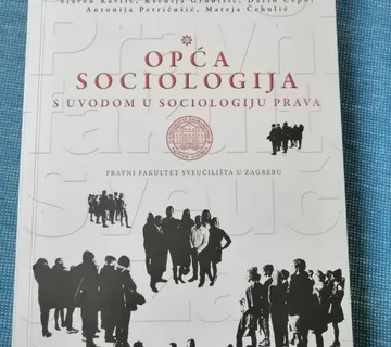 Opća sociologija s uvodom u sociologiju prava - cover