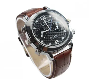 ★ Muški sat sa kamerom + kožni remen + 8 GB memorije - cover