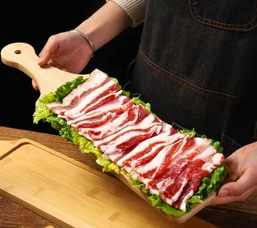 Kreativna drvena daska za serviranje – duguljasti dizajn - cover