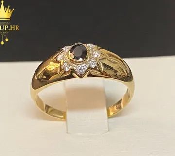 ZLATNI PRSTEN 2,20g 14K / R1, RATE! - cover