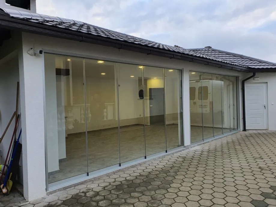 Klizne staklene stijene, harmo stijene, stakleni zidovi, panoramske st - cover