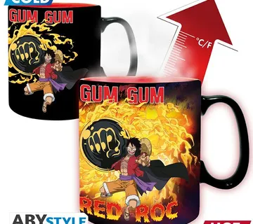 Šalica Heat Change One Piece Luffy vs Kaido 460ml - cover