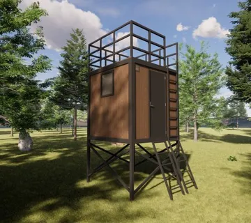 KONTEJNER LOVAČKA ČEKA 4,70 x 2,20 m – LUX MODEL - cover