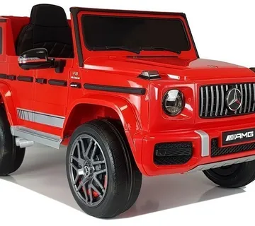 Licencirani auto na akumulator Mercedes G63 - crveni - cover