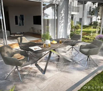 Outdoor stol Edge 200x100cm, Materijal: Keramika Noir Desir - cover