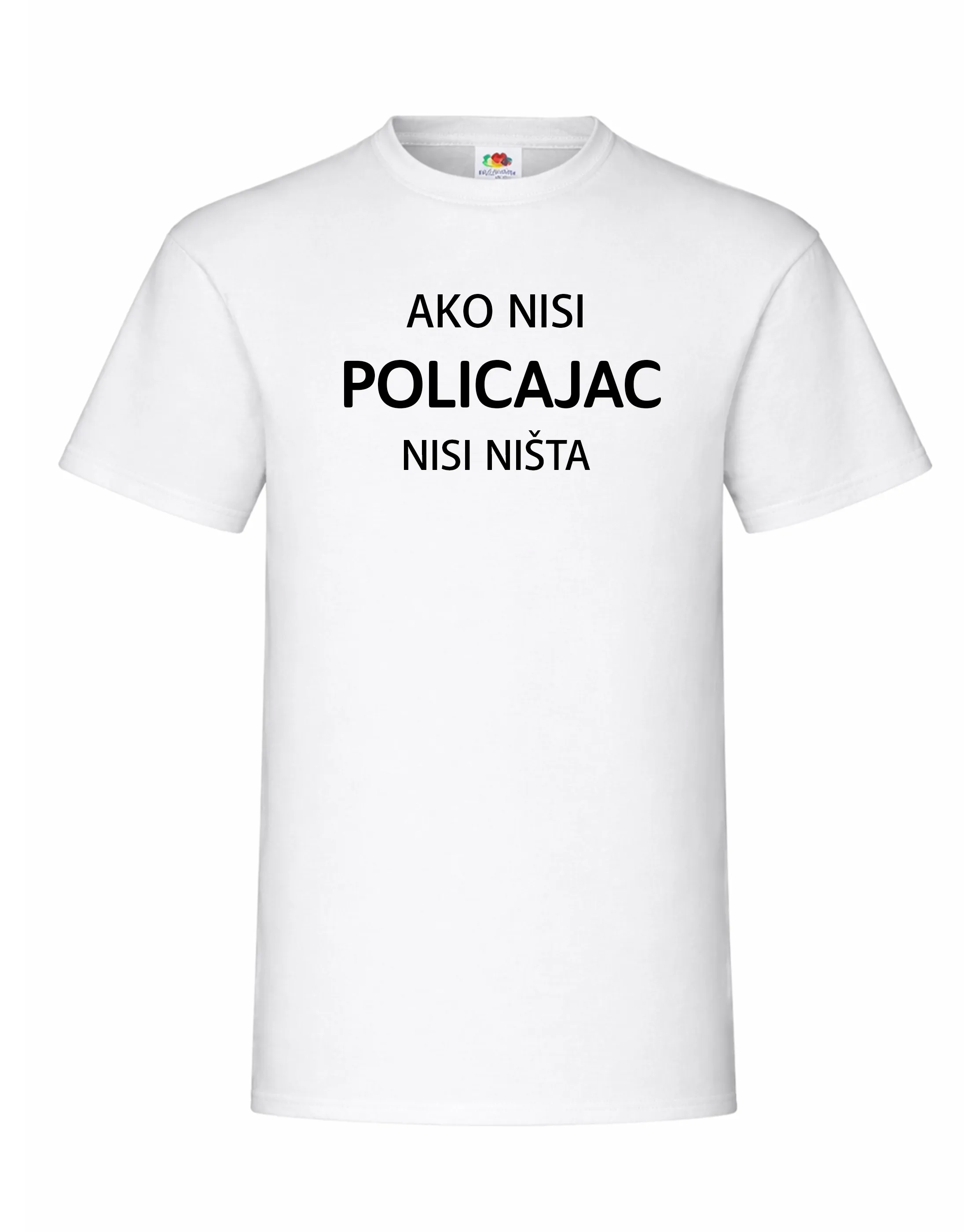 Majica ako nisi policajac - cover