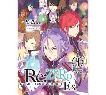 Re:ZERO -Starting Life in Another World-, Ex vol. 4 - cover
