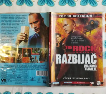 Walking Tall / Razbijač   DVD - cover