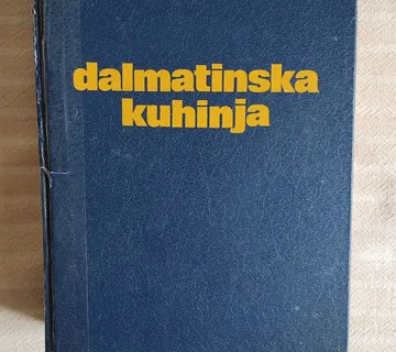 DIKA MARJANOVIC-RADICA DALMATINSKA KUHINJA ZAGREB 1990 - cover