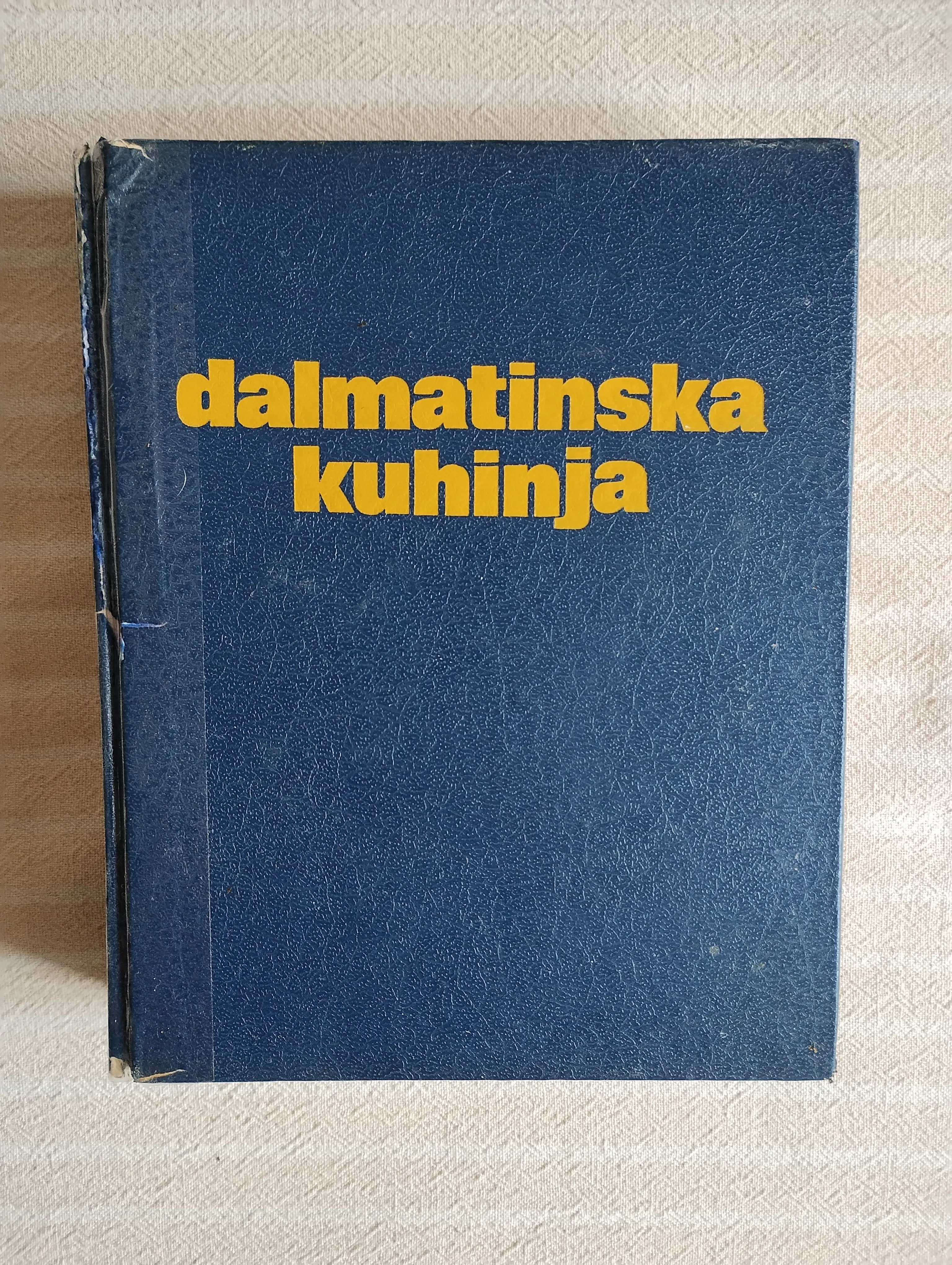 DIKA MARJANOVIC-RADICA DALMATINSKA KUHINJA ZAGREB 1990 - cover