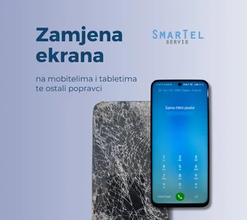 Zamjena ekrana na mobitelima, tabletima i pametnim satovima - Zagreb - cover