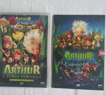 Arthur u zemlji Minimoya, Arthur i Maltazardova osveta DVDi - cover