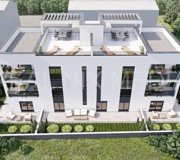 Privlaka-LUKSUZNI APARTMAN SA KROVNOM TERASOM!100 M DO MORA! - cover