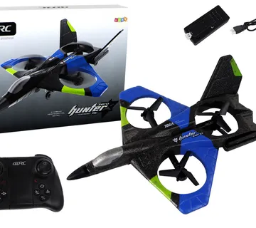 Airplane Fighter R/C Large Blue - cover