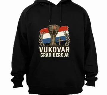 Duksa / Hoodica s kapuljačom VUKOVAR – Grad Heroja - cover