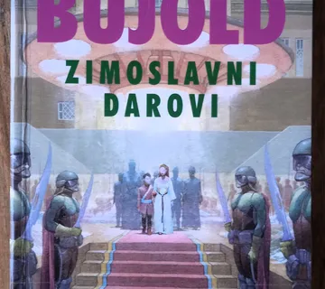 ZIMOSLAVNI DAROVI Lois McMaster Bujold PUSTOLOVINE MILESA VORKOSIGANA - cover