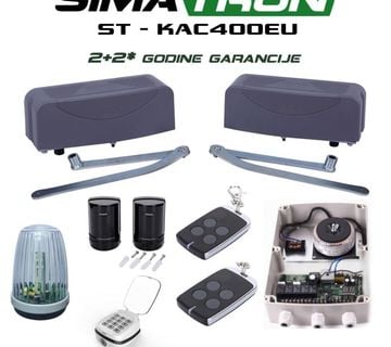 Motor za krilnu ogradu vrata do 400kg/krilo Simatron ST-KAC400EU - cover