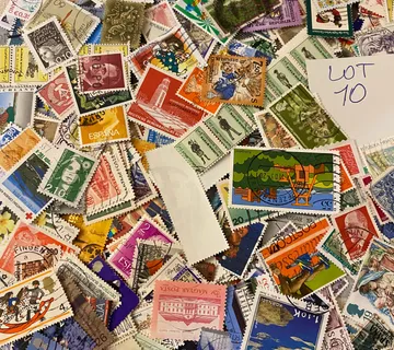 Poštanske marke 700 komada različitih LOT 10 - cover