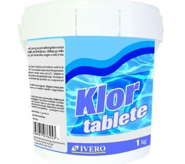 Ivero Klor tablete za bazen 1kg - cover