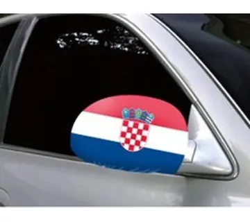 (2kom) Navijačka navlaka za retrovizor- Hrvatska - cover