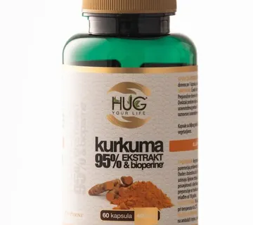 HUG KURKUMA 95% 60 KAPS - cover