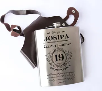 Velika pljoska za rođendan - cover