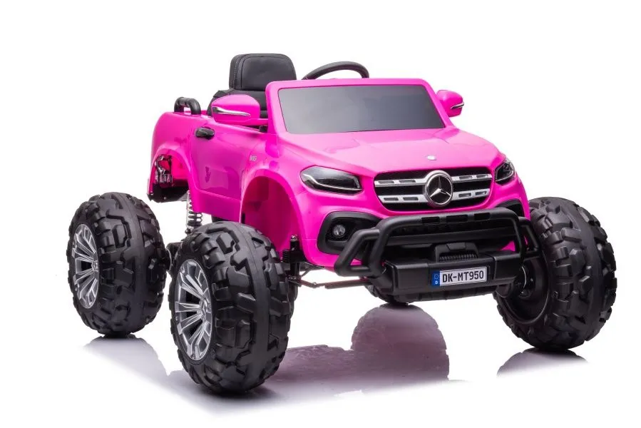 Licencirani auto na akumulator  Mercedes DK-MT950 4x4 - rozi - cover