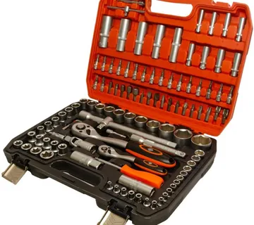 Set nasadnih ključeva 108 komada, 1/4" i 1/2" - cover