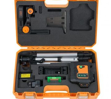 GeoFennel FLG 6X-GREEN MAXI SET - multilinijski laser s dodacima - cover