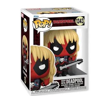 Funko Pop! Marvel: Deadpool – Heavy Metal Deadpool #1343 - cover