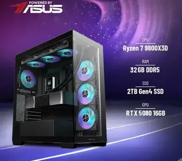 BaB računalo Inferno X (Ryzen 7 9800X3D, Liquid, RTX 5080, 32GB DDR5 - cover