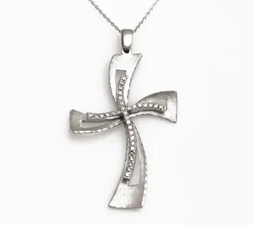 Zlatni privjesak Cross - cover