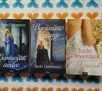 Jude Deveraux - Baršunasto obećanje, Sretni zauvijek, Baršunasti anđeo - cover