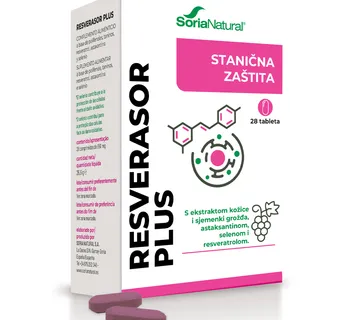 SORIA RESVERASOR PLUS 28 TBL - Botanical sante d.o.o. - cover