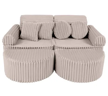 Modularna sofa - bež - cover