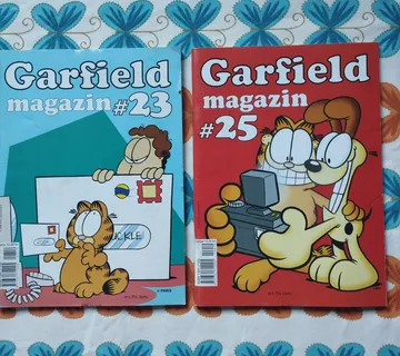 Garfield magazin 23+25 - cover