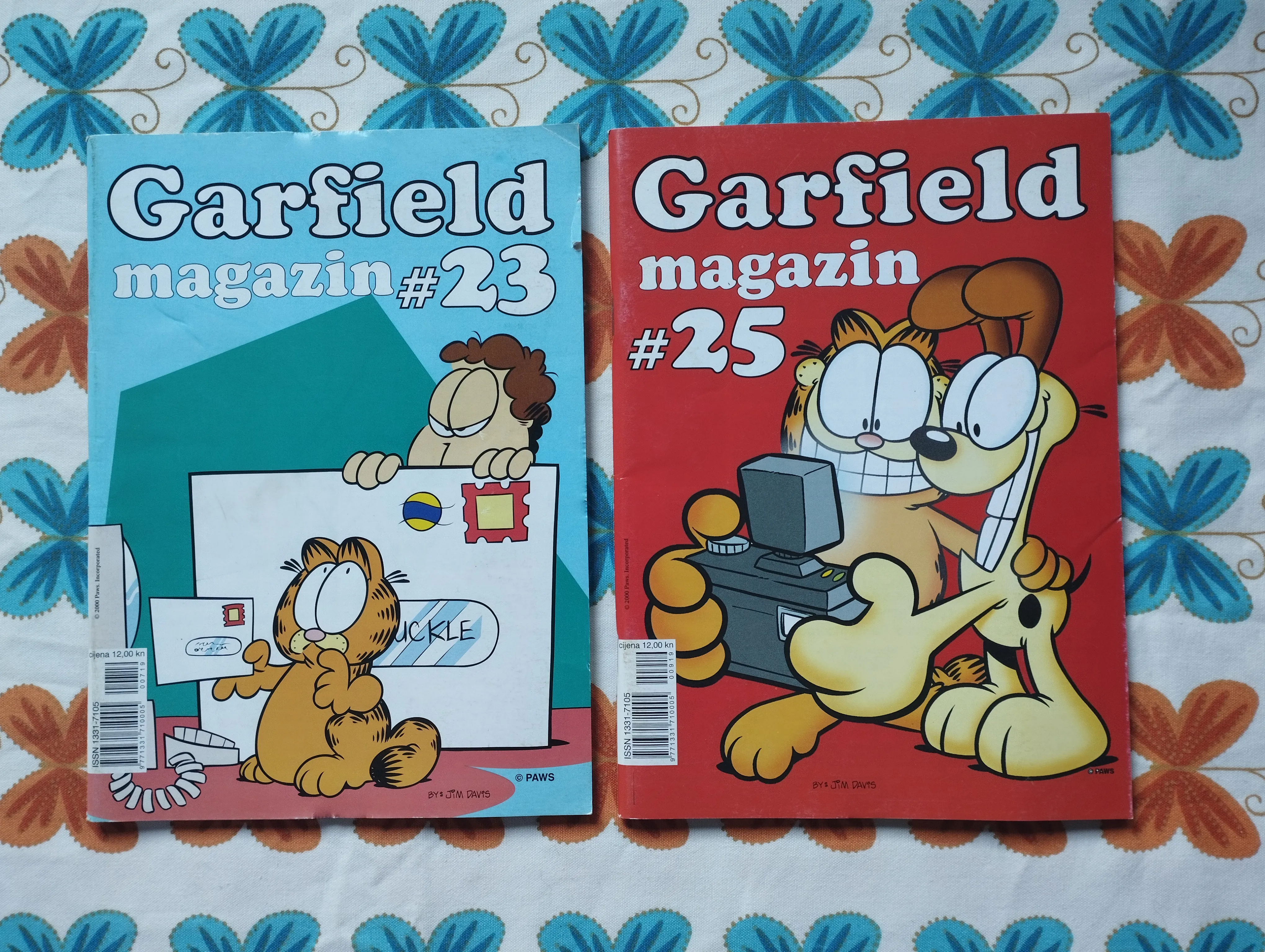 Garfield magazin 23+25 - cover
