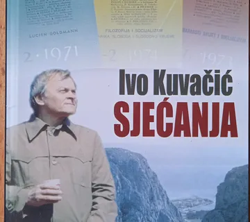 SJEĆANJA Ivo Kuvačić - cover