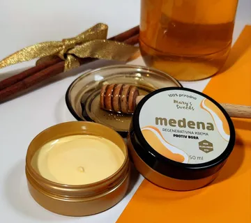 Medena krema protiv bora - cover