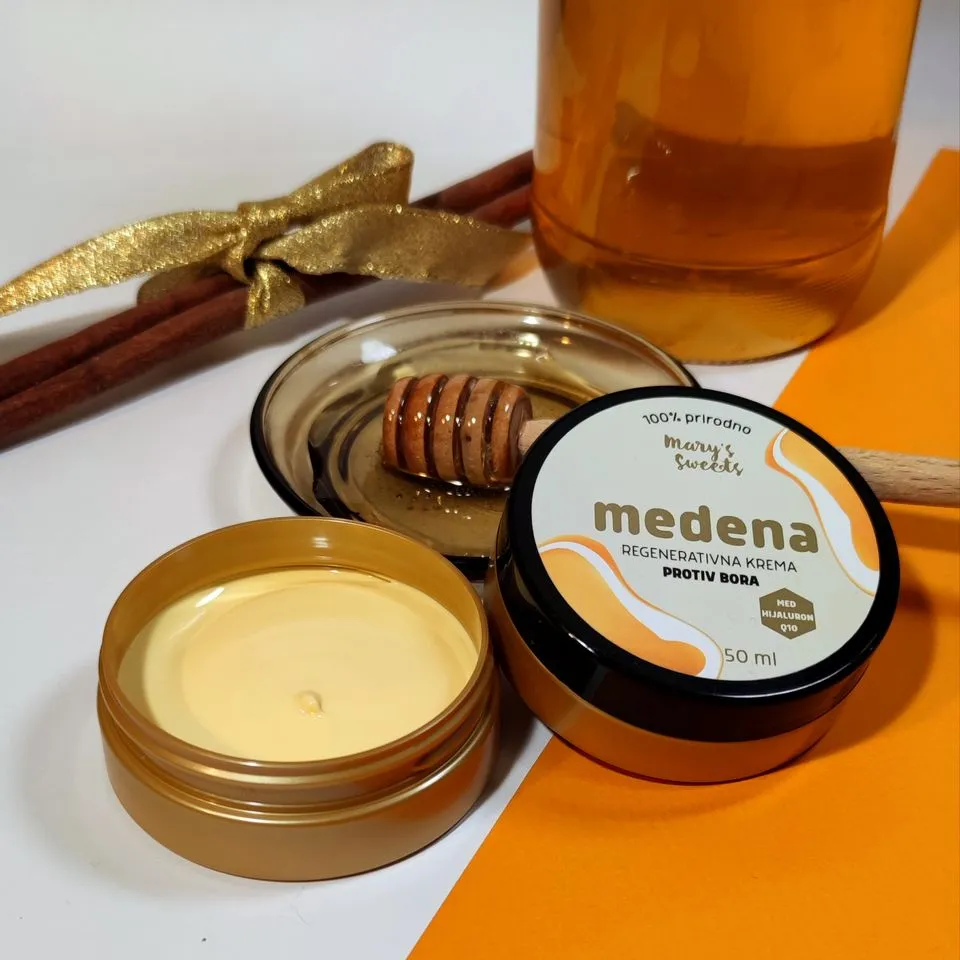 Medena krema protiv bora - cover