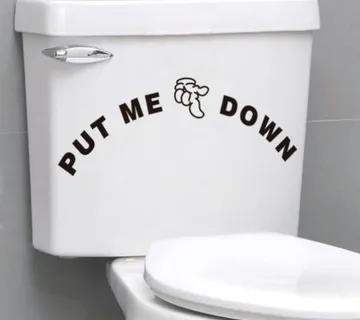 Naljepnica za zid, kupaonu, za wc školjku - cover